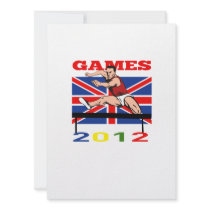 Summer Games 2012 Track and Field Hurdles Custom Invite