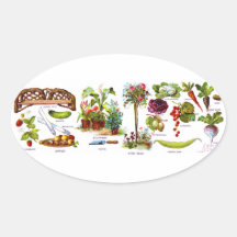 Summer Garden Botanicals Sticker