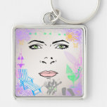 Summer Girl Keychain