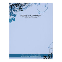 summer hi-fi letterhead template