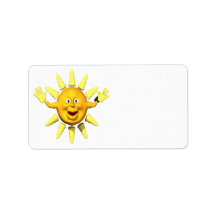 Summer Hugs Address Label