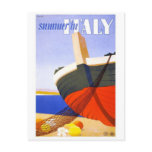 "Summer in Italy" Vintage Travel Poster Postcards
