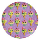 Summer Kitty Cats Madness Plate