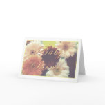 Summer Morning Baby Shower Daisy Greeting Card