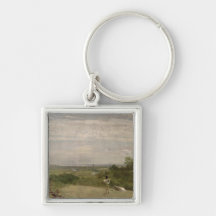 Summer Morning: Dedham from Langham Key Chains