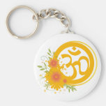 Summer Om Symbol Keychains