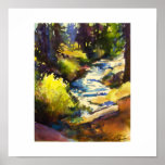 "Summer on Kings Creek"  Original Watercolor Posters