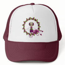 Summer Pink Rose Fae Hats