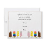 Summer Popsicle Party Invitation