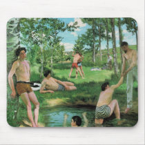Summer Scene, Frederick Bazille Mousepad