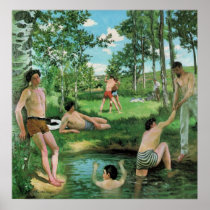 Summer Scene, Frederick Bazille Print
