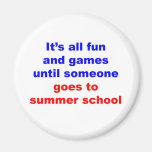 Summer School Refrigerator Magnets