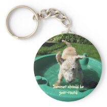 Summer should be year-round Keychain