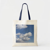 Summer sky tote tote bag