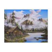 Summer Solitude Oil painting by David Paul Postcards