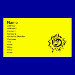SUMMER SUN SUNGLASSES ATTITUDE HOT CARTOON TATTOO business cards