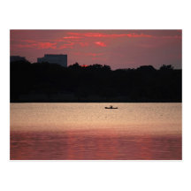 Summer Sunset postcard