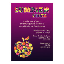Summer Time Invitation