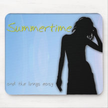 Summer time mouse pad