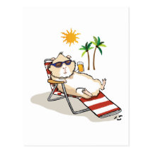 Summer Time Piggy Postcards