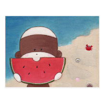 Summer Vacation Postcard