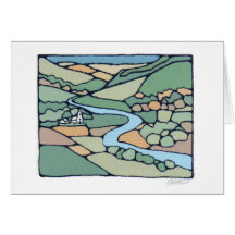 Summer Valley note card