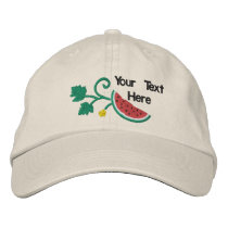 Summer Watermelon - Customize Embroidered Hats