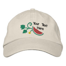 Summer Watermelon - Customize Embroidered Hats