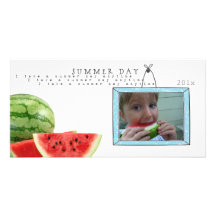summer  watermelon Photo cards