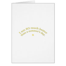 Summer's Day Greeting Cards