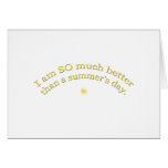 Summer's Day Greeting Cards