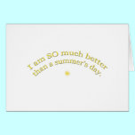 Summer's Day cards
