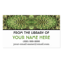 Summer's Hum Personalized Media Card Business Card Templates