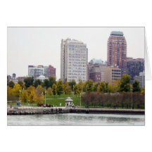 Summertime Chicago...Traditional Calendar Card