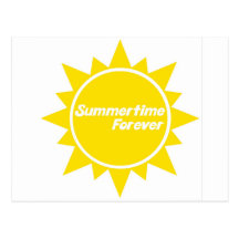 Summertime Forever Post Card