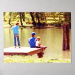 Summertime is for Fishing Posters