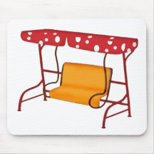 Summertime Patio Glider Seating Mousepads