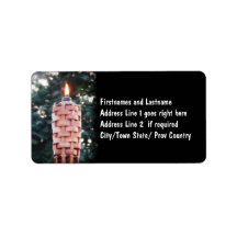 Summertime Tiki Torch Labels