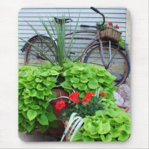 Summertime with Ray's Bicycle Mouse Pad