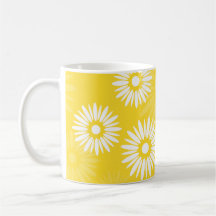 Summertime yellow flowers Mug