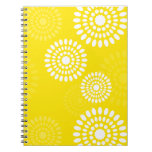 Summertime yellow flowers Notebook
