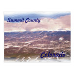 Summit County Colorado postcard