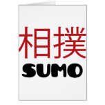 Sumo Greeting Card