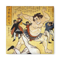 Sumo Refrigerator Magnets