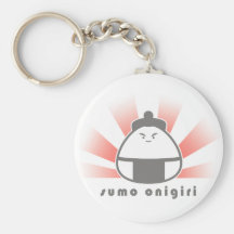 Sumo Onigiri Keychains