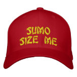 Sumo Size Me Embroidered Hat