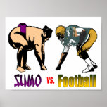 Sumo vs. Football Poster
