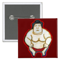 Sumo Wrestler Button