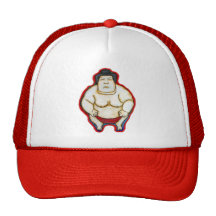 Sumo Wrestler Trucker Hats