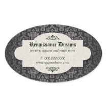 Sumptuous Black Damask